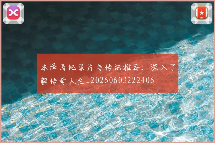 本泽马纪录片与传记推荐：深入了解传奇人生_20260603222406